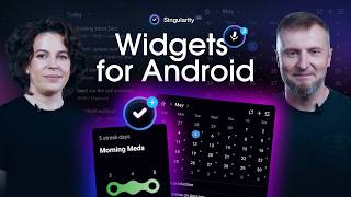 New Singularityapp Widgets For Android Tasks, Voice Input, Calendar, Plans, And Projects