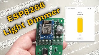 esp8266 light dimmer for smart lights (home assistant, esphome)