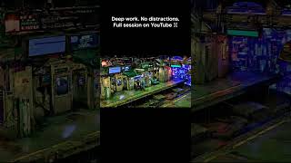 𝟷𝟿𝟿𝟽 𝚆𝙰𝙸𝚃𝙸𝙽𝙶 𝙰𝚃 𝙿𝙻𝙰𝚃𝙵𝙾𝚁𝙼 𝟽 | Noir Jazz Lo-Fi · Late Night JRPG · 8 Hours #Shorts Part 1