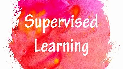 2. Supervised Learning (Urdu)