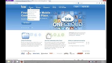 How to share files using www.box.com