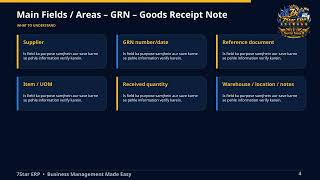 7Star ERP GRN (Goods Receipt Note) | Complete Step-by-Step Tutorial | Hindi