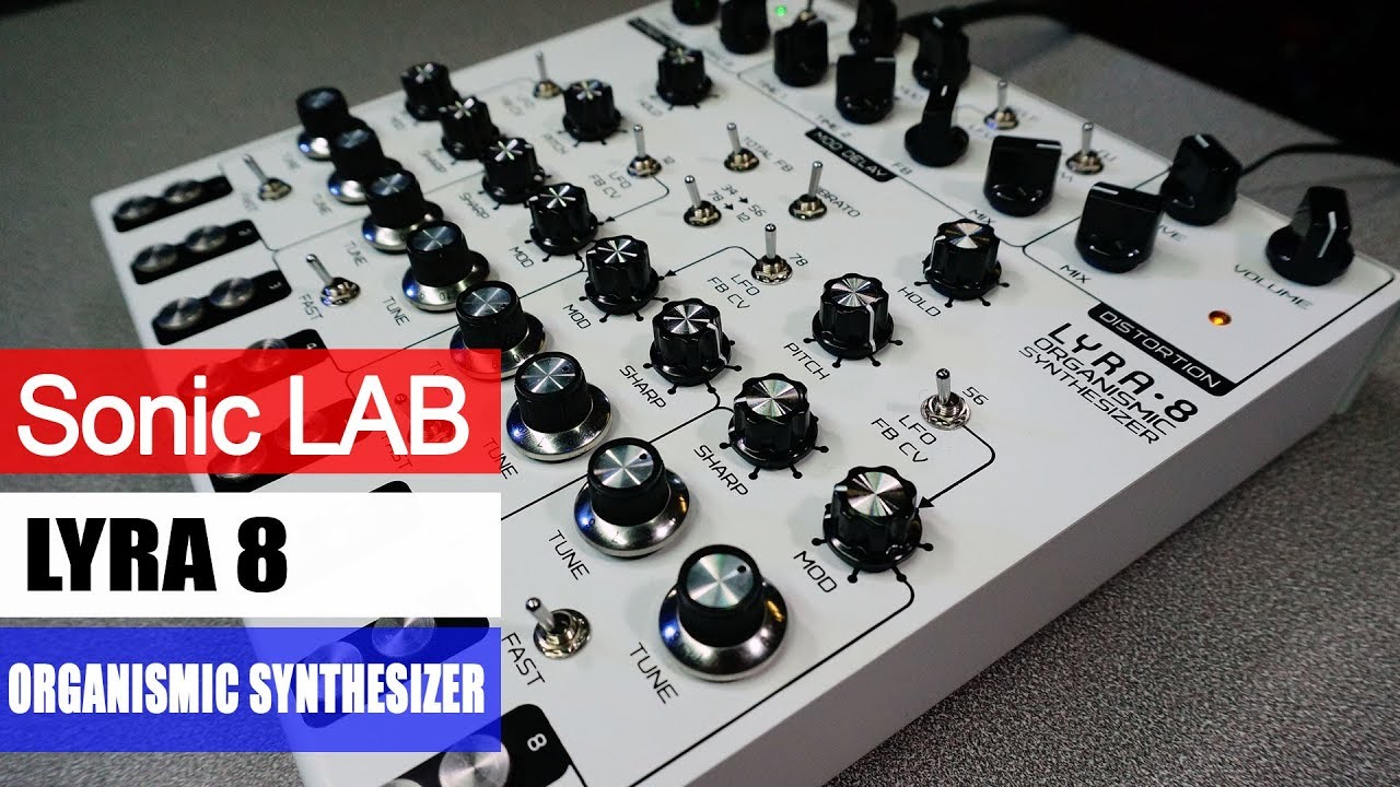 SOMA Laboratory Lyra8-FX Delay & Distortion Module - YouTube