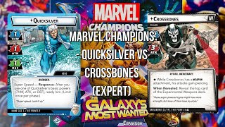 Marvel Champions - Quicksilver Vs Crossbones (Expert)