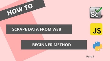 How to scrape a website for data easy method (Part 2)