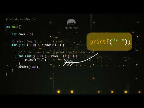 Inverted Right Half Pyramid Pattern in C #music  #beats #codinglover#programminglanguage#coding