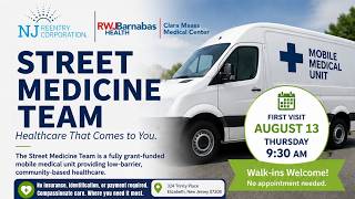 NJRC - Mobile Medical Street Medicine Team in Elizabeth