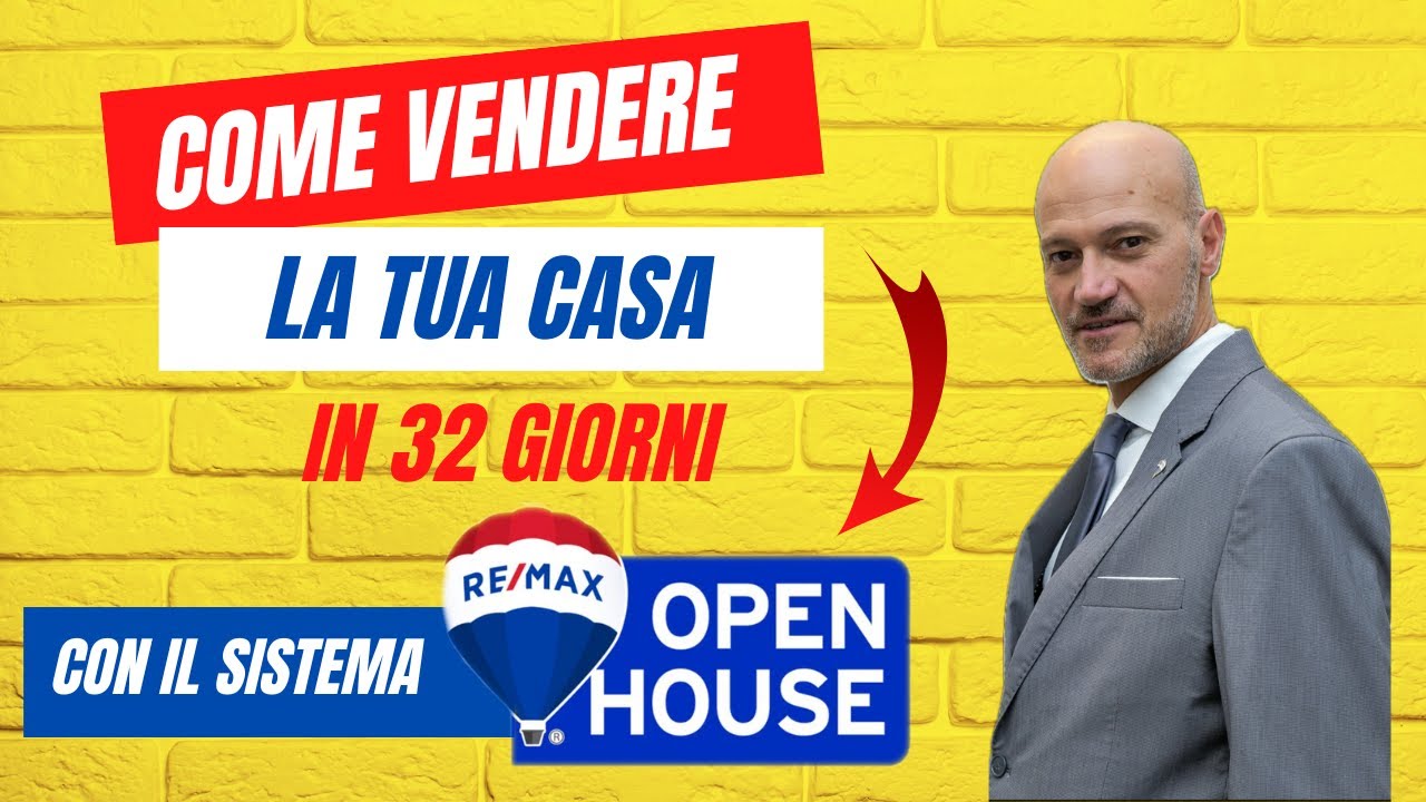 COME VENDERE LA TUA CASA IN 32 GIORNI CON L’OPEN HOUSE⁉️🏘️ - YouTube