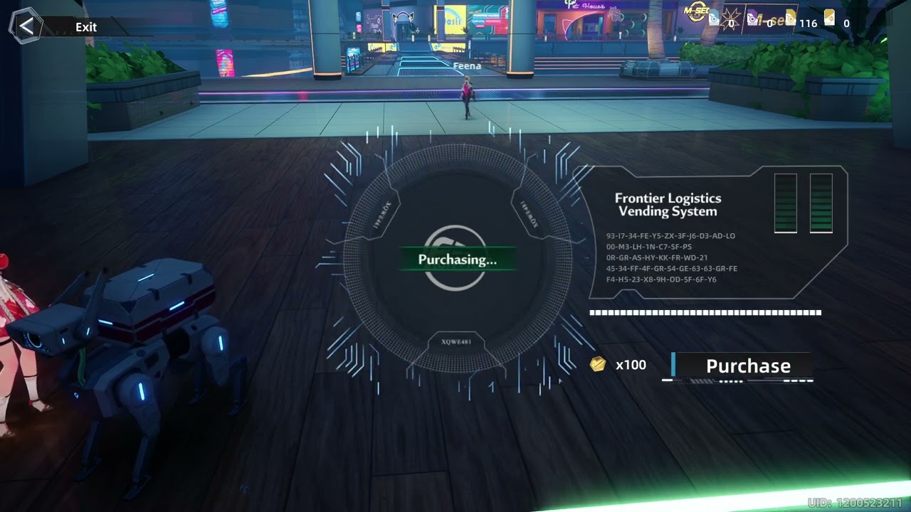 Frontier Logistics Cargo (Mirroria) 21/1/2026 [Tower of Fantasy