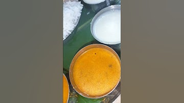 Thumbnail of South Indian Meals❤️ #love #food #youtubeshorts #tamilsong #trending #song #tamilsong #reels