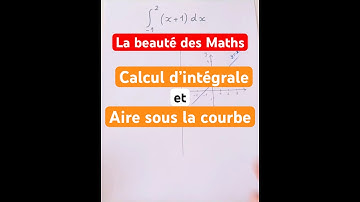 Intégrale et Aire sous la courbe. #maths #fonction #revision #education #bac #integration #integral