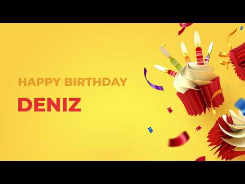 Happy Birthday Happy Birthday DENIZ ! - Happy Birthday Song made especially for You! 🥳