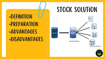 Stock solution: Definition, Preparation, Advantages and Disadvantages