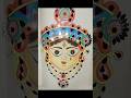 DIY NAVRATRI MAA DURGA ART !                                     #trending#shorts#viral#diy#easy#art