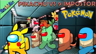 Among us But Pikachu is the only Crewmate ! (Animation)