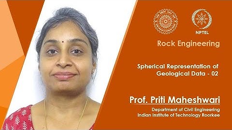 Lecture 07: Spherical Representation of Geological Data - 02