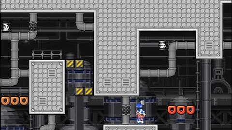 Super Mario Bros. X (SMBX) Custom Level - Shrine of Machinery