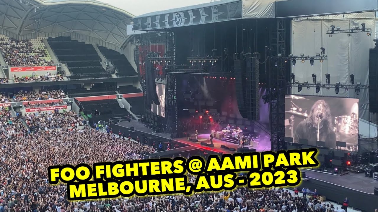 Foo Fighters – Unforgettable Live Performance at AAMI Park, Melbourne (December 2023) [4K]