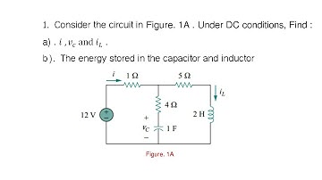 fine energy stored in the capacitor and inductor