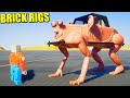 SALTOS BRUTALES, AVIONES Vs EDIFICIOS, MONSTER TRUCKS Y MANCOCHE - BRICK RIGS | Gameplay Español