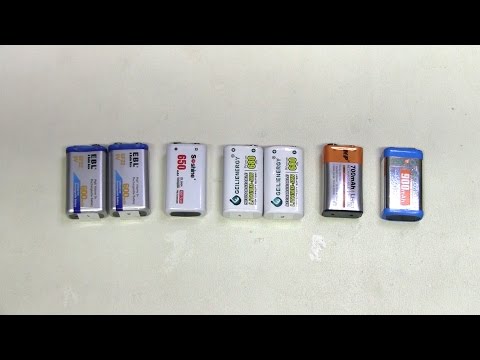 Vídeo: Quins articles de la llar porten bateries de 9 volts?