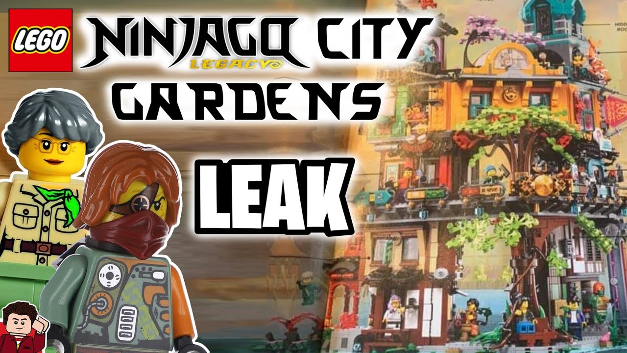 LEGO Ninjago City Gardens Leak - YouTube