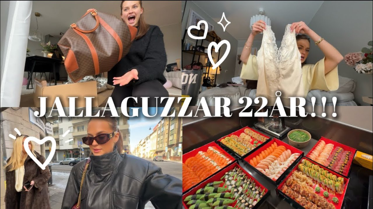 MIN FÖDELSEDAGS HELG🍾🩷😘 sjukaste presenterna😭shopping, bruncher & SPRÄNG