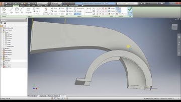 How to use loft command In Inventor.. Blower Motor Housing Desgin By Mr. AllNew (Anuj Pal)