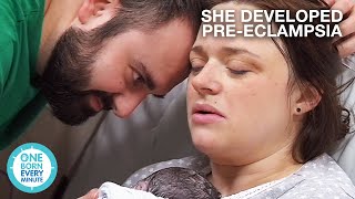 She collapsed after her delivering her first child | One Born Every Minute