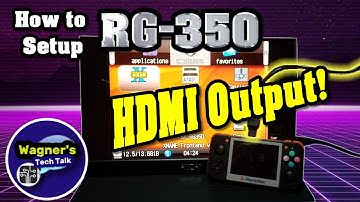 RG350 / RG350M HDMI Output Setup Instructions with Game-Play!