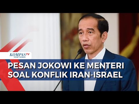 Presiden Jokowi Gelar Rapat Terbatas Bahas Dampak Serangan Iran ke Israel: Hindari Eskalasi