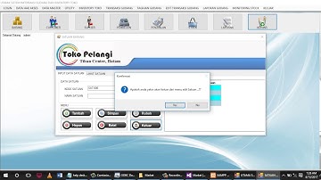 Tutorial vb net Inventory Gudang dan Toko
