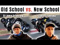 Oldschool vs newschool  wie man voneinander profitiert  fahrstilvergleich auf dem motorrad