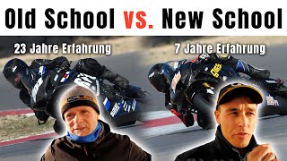 OLD-SCHOOL vs. NEW-SCHOOL! | Wie man voneinander profitiert! | Fahrstil-Vergleich auf dem Motorrad