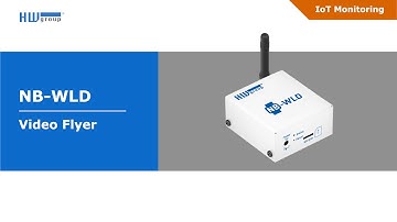 NB-WLD - HWg Video Flyer - Water Leak Detection with external sensing cable for NB-IoT network HV49