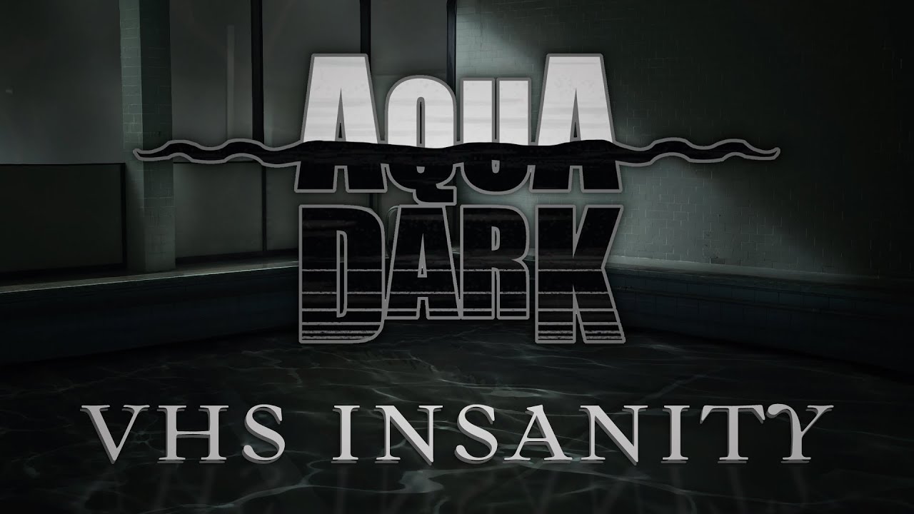 AquaDark - New VHS unique horror game Reveal Trailer