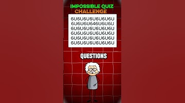 Impossible Quiz Challenge?..#quiz #quiztime #quizz #challenge #riddle