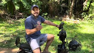 Vídeo Completo - Bicicleta Elétrica WeHawk Basket - Testes, Velocidade, Ficha Técnica e muito mais!