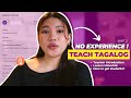 Earn money teaching tagalog online answering your  faqs teachermarie earnmoneyonline