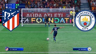 UEFA Champions League ATLETICO MADRID vs MANCHESTER CITY [Penalty shootout] FIFA 22