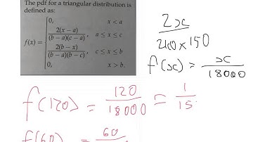 triangular distribution example
