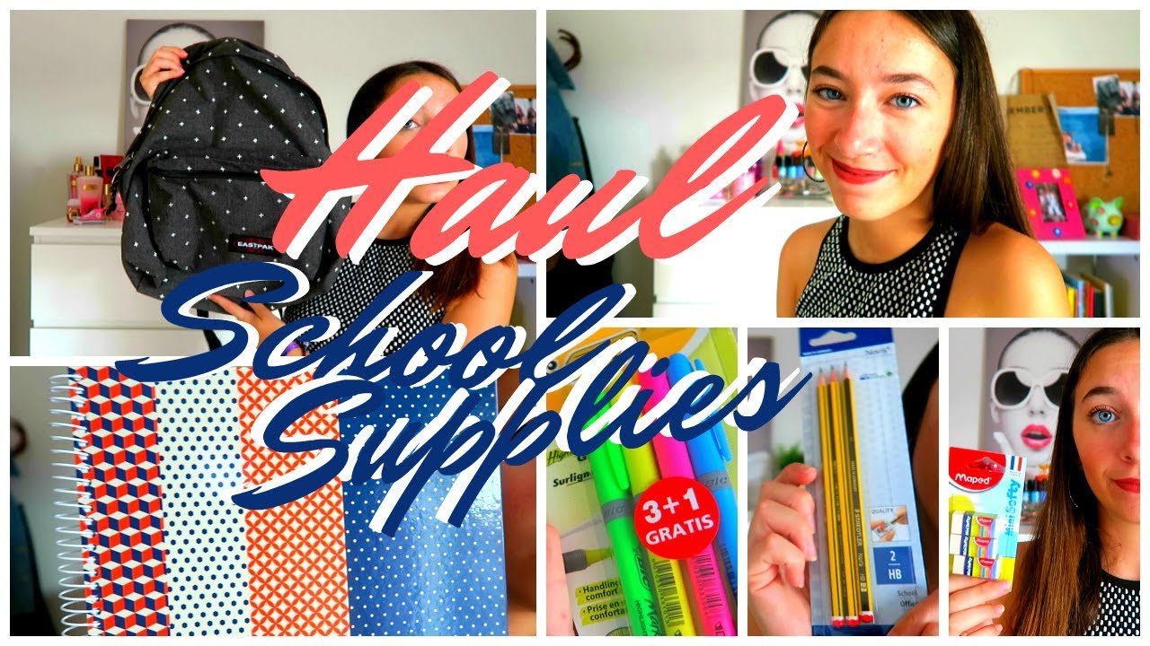 Haul de material escolar! | Back to School 1. 2017| Mary Channel