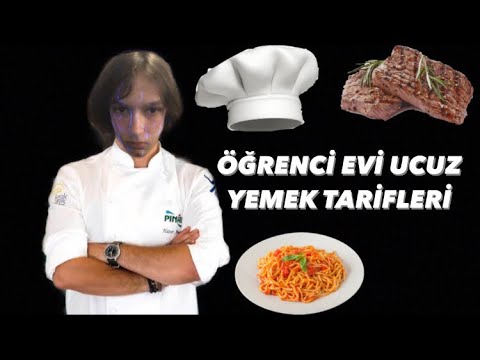ÖĞRENCİ EVİ YEMEK TARİFLERİ (BEDAVA TARİFLER)ŞEF OLDUM 2!
