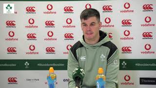 Johnny Sexton Press Conference