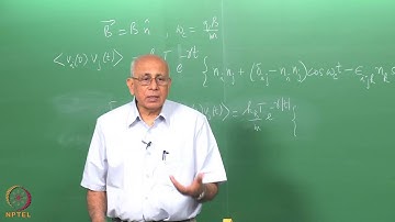 Mod-01 Lec-05 The Langevin model (Part 4)