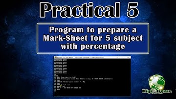 Computer Practical 5 - Class IX 2021