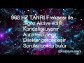 BU FREKANS 3.GÖZ AÇAR DİLEKLERİN GERÇEK OLUR %100 ÇALIŞIYOR (963 HZ TANRI FREKANSI)