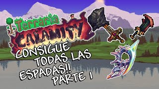 COMO CONSEGUIR o CREAR TODAS las ESPADAS de TERRARIA CALAMITY?