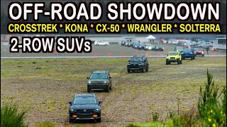 Watch Before You Buy: 2Row Family SUVs Battle OffRoad Course