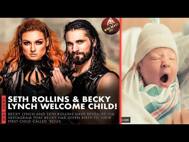 Becky Lynch, Seth Rollins Announce Birth Of First Child Roux, WWE Couple  Share Adorable Photo